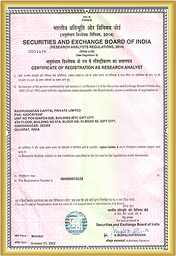 SEBI License