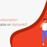 Subscription packages available on Alphaniti